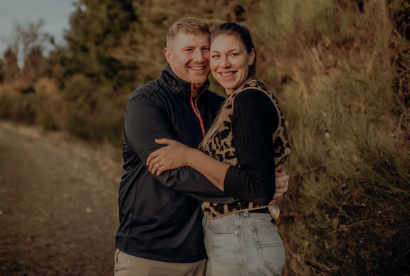 Ihre Gastgeber: Theresa und Felix Beckmann